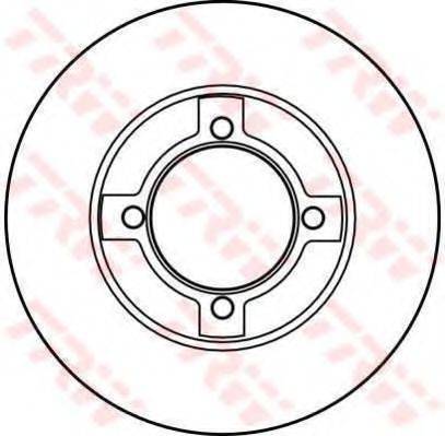 TRW DF2570 гальмівний диск
