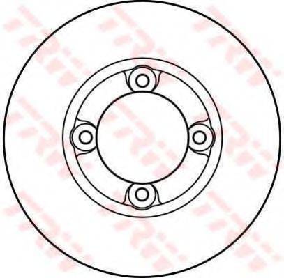TRW DF2636 гальмівний диск