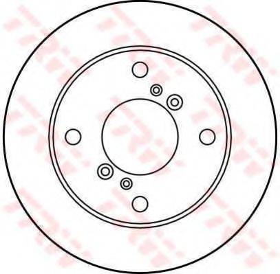 TRW DF2741 гальмівний диск