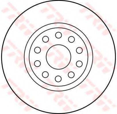 TRW DF2761 гальмівний диск