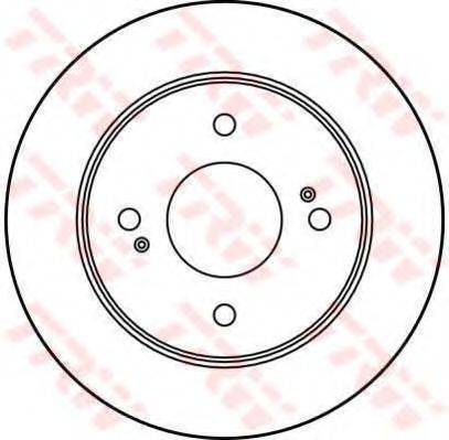 TRW DF3018 гальмівний диск