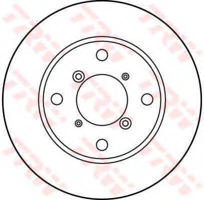 TRW DF3106 гальмівний диск