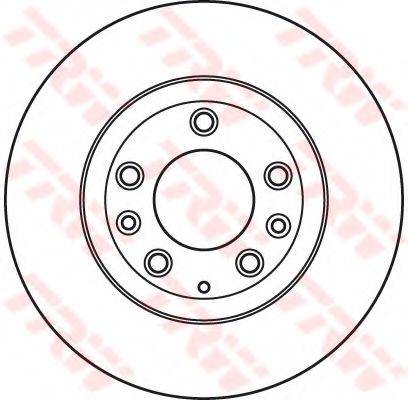 TRW DF6115 гальмівний диск