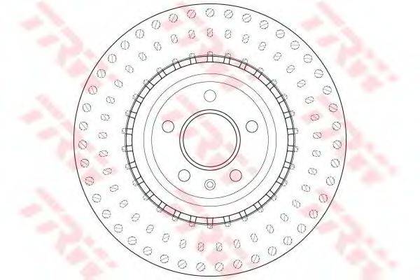 TRW DF6149S гальмівний диск