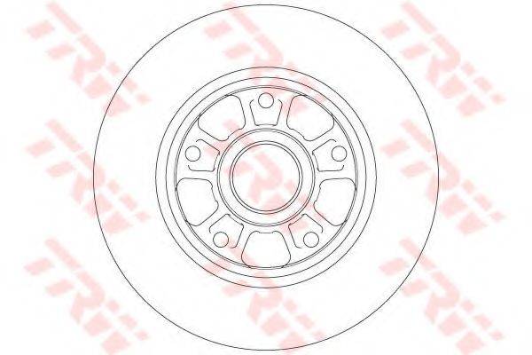 TRW DF6182 гальмівний диск