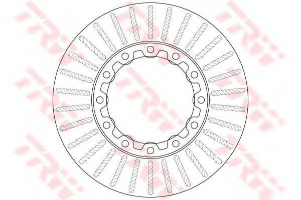 TRW DF6307S гальмівний диск