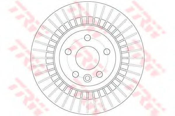TRW DF6308 гальмівний диск