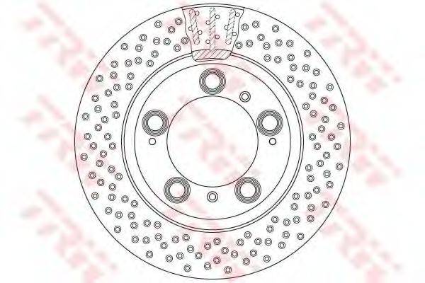TRW DF6337S гальмівний диск