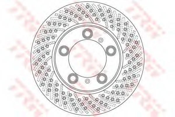 TRW DF6483S гальмівний диск
