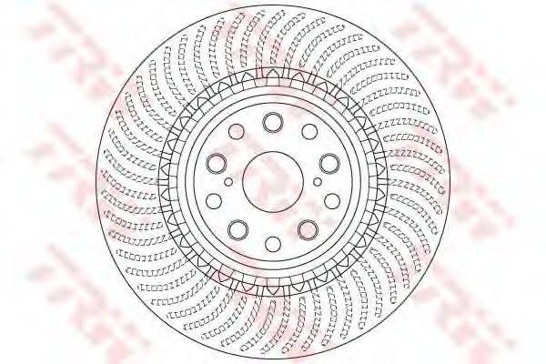 TRW DF6488S гальмівний диск