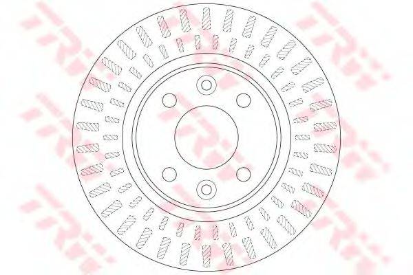 TRW DF6534 гальмівний диск