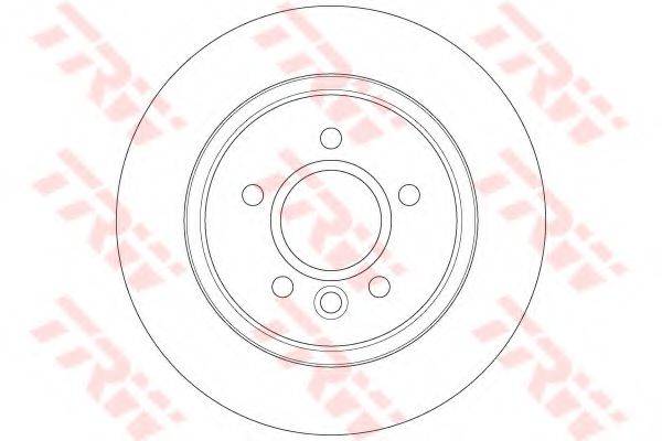 TRW DF6535 гальмівний диск
