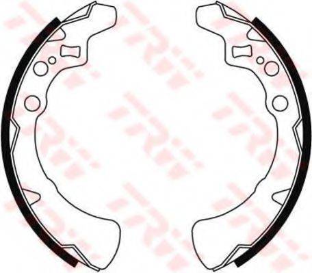 TRW GS6244 Комплект гальмівних колодок