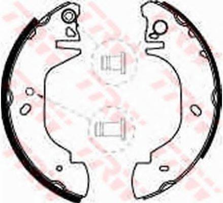 TRW GS8539 Комплект гальмівних колодок