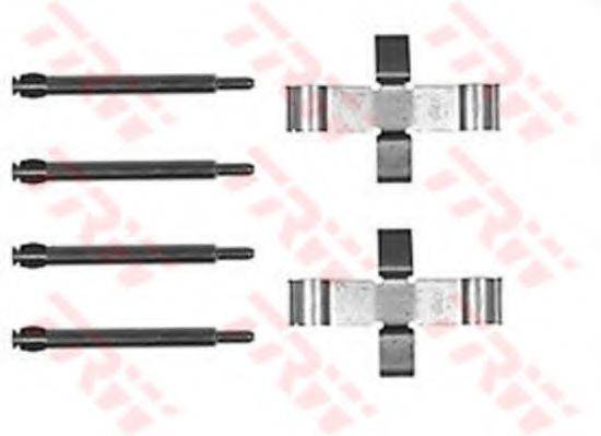 TRW PFK51 Комплектуючі, колодки дискового гальма