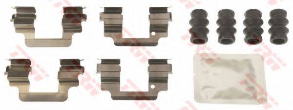 TRW PFK643 Комплектуючі, колодки дискового гальма