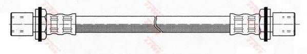 TRW PHA205 Гальмівний шланг