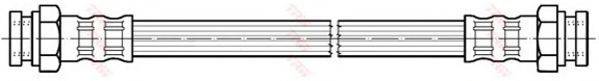 TRW PHA221 Гальмівний шланг