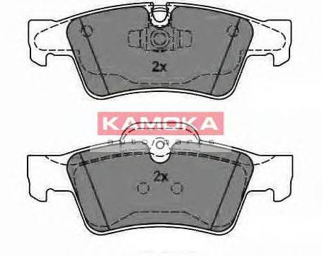 KAMOKA JQ1013662 Комплект гальмівних колодок, дискове гальмо