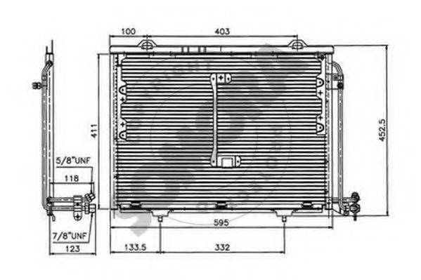 SOMORA 171260 Конденсатор, кондиціонер