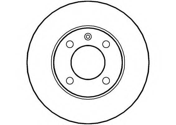 NATIONAL NBD021 гальмівний диск