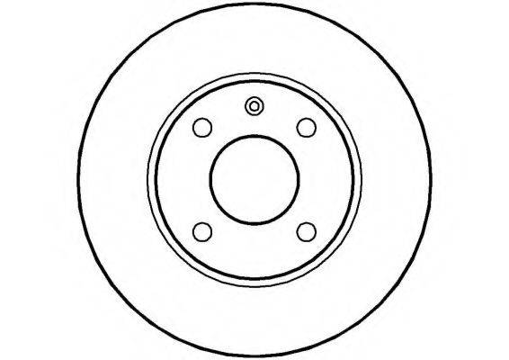 NATIONAL NBD052 гальмівний диск