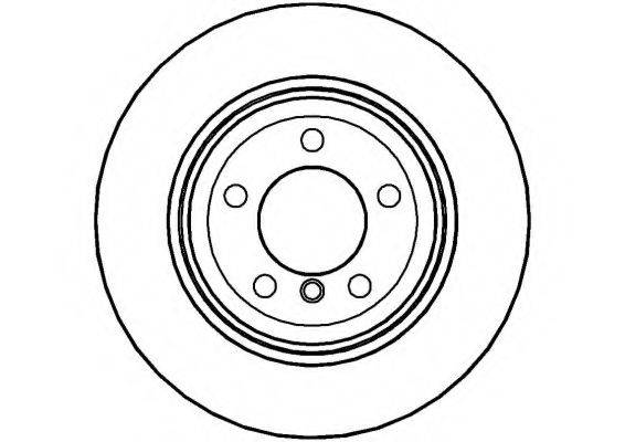 NATIONAL NBD1218 гальмівний диск