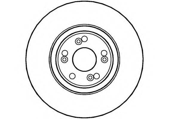 NATIONAL NBD1347 гальмівний диск