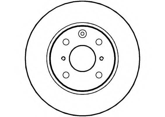 NATIONAL NBD1366 гальмівний диск