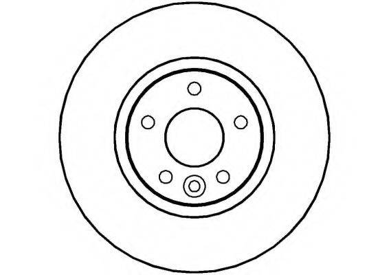 NATIONAL NBD1429 гальмівний диск