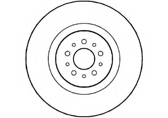 NATIONAL NBD1483 гальмівний диск