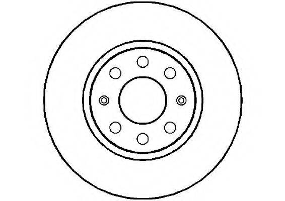 NATIONAL NBD1484 гальмівний диск
