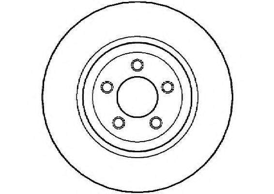 NATIONAL NBD1486 гальмівний диск