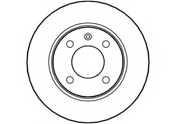 NATIONAL NBD157 гальмівний диск