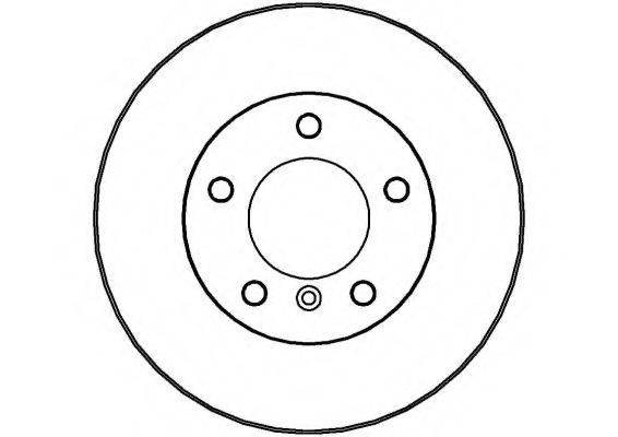 NATIONAL NBD234 гальмівний диск