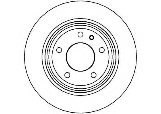 NATIONAL NBD323 гальмівний диск
