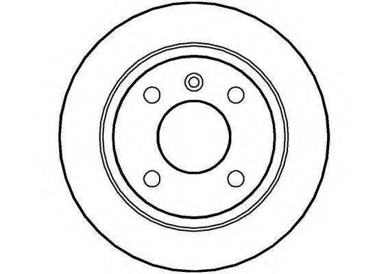 NATIONAL NBD584 гальмівний диск