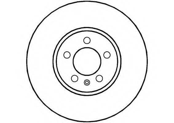 NATIONAL NBD618 гальмівний диск