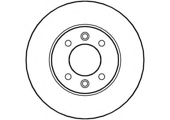 NATIONAL NBD685 гальмівний диск