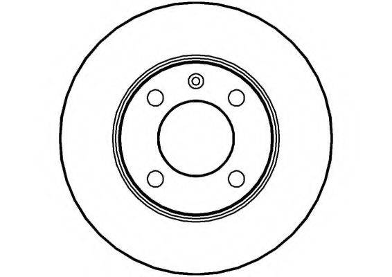 NATIONAL NBD756 гальмівний диск