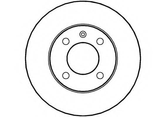NATIONAL NBD773 гальмівний диск