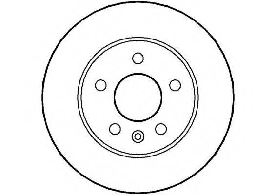 NATIONAL NBD865 гальмівний диск