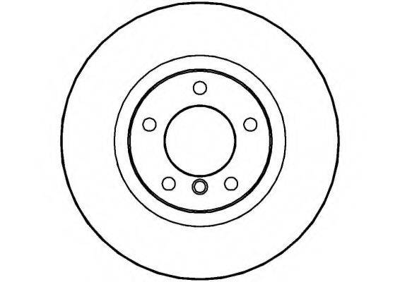 NATIONAL NBD905 гальмівний диск