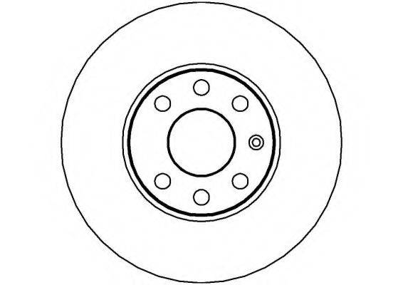 NATIONAL NBD923 гальмівний диск