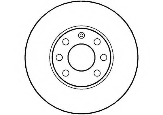 NATIONAL NBD924 гальмівний диск