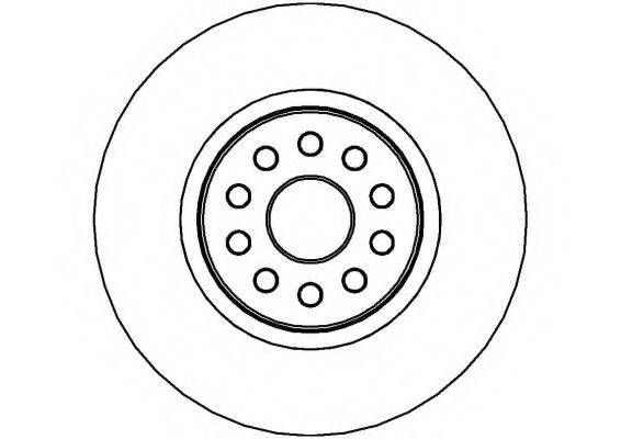 NATIONAL NBD993 гальмівний диск