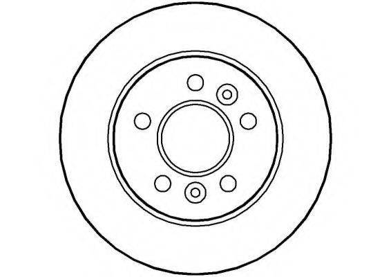 NATIONAL NBD999 гальмівний диск