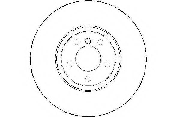 NATIONAL NBD1525 гальмівний диск