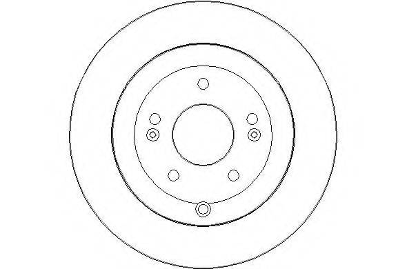 NATIONAL NBD1543 гальмівний диск