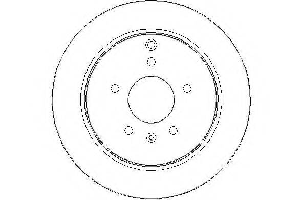 NATIONAL NBD1574 гальмівний диск